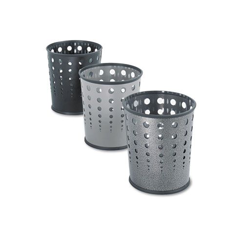 Safco Bubble Wastebasket, Round, 6 gal, Black at Kmart.com