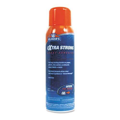 Elmer's Spray Adhesive, 10 oz, Aerosol, 6/pack