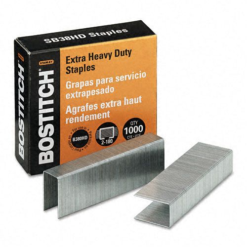 Stanley Bostitch Staples for B380HD Blk Auto 180 Stapler 1000Box