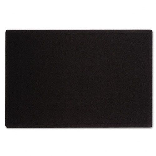 Quartet Oval Office Fabric Bulletin Board 36 x 24 Black