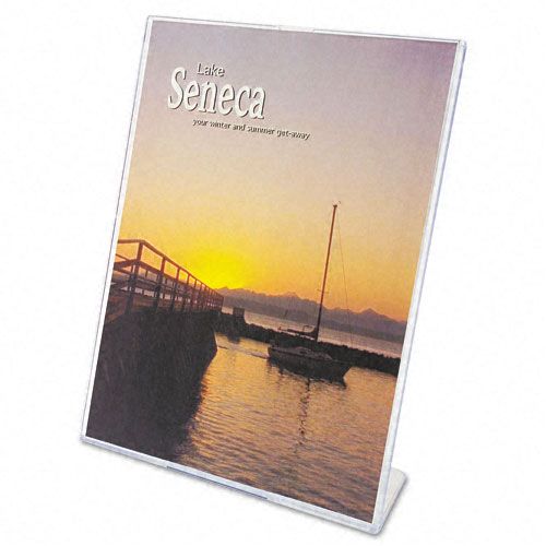 deflect o Superior Image Slanted Desk Sign Holders