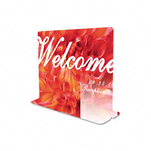 deflect o Superior Image Premium Green Edge Sign Holder