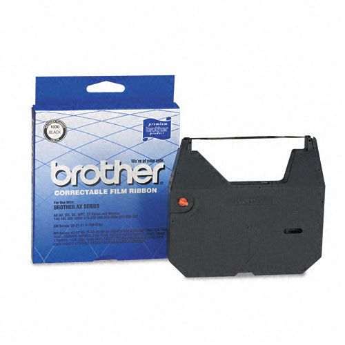 Brother 10301031 Film Typewriter Ribbon 50K Yield Black