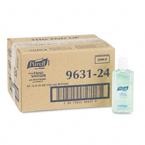 GOJO PURELL Waterless Instant Hand Sanitizer Kills 99.99percent of common germs that may cause illness, without soap or water. Dermatologist tested. Dye-free. With Aloe Global Product Type: Hand Sanitizers
