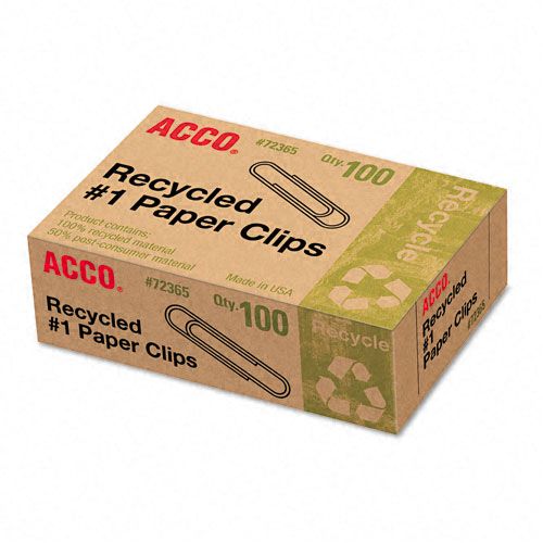 ACCO Recycled Paper Clips