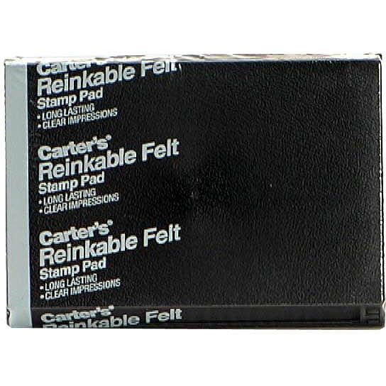 Carters Stamp Pad Re inkable Felt 1 each