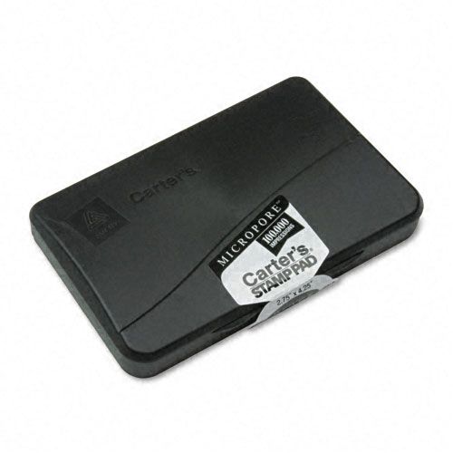 Carters Micropore Stamp Pad 425w x 275d Black