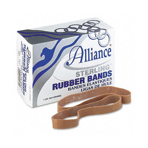 Alliance Sterling Ergonomically Correct Rubber Bands ALL25075