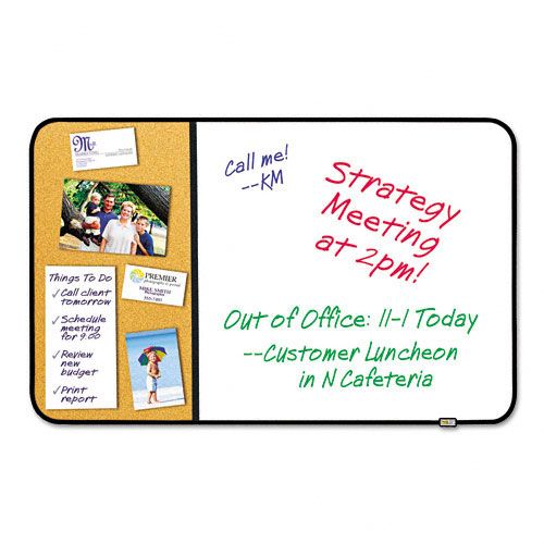 Post it Self Stick Cork Bulletin and Dry Erase Board