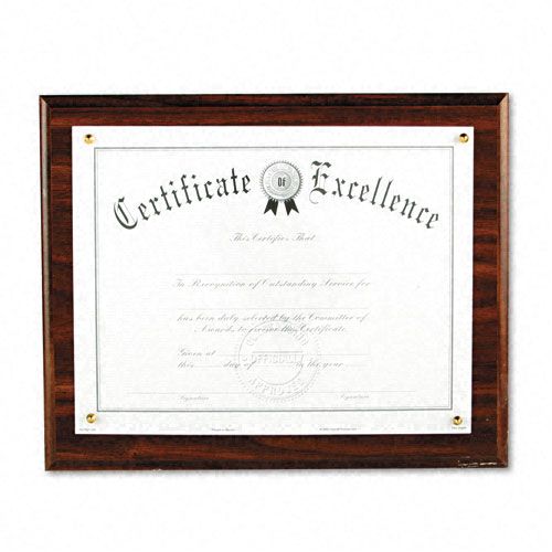 DAX Award Plaque with Acrylic Cover