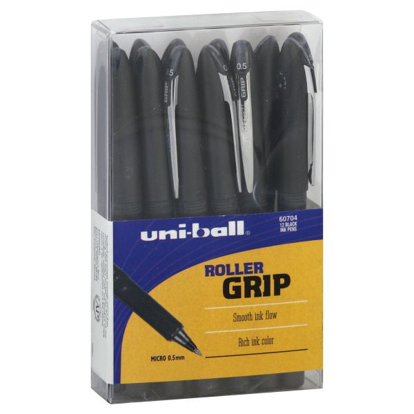uni-ball Pen, Roller Grip, Micro (0.5 mm),
