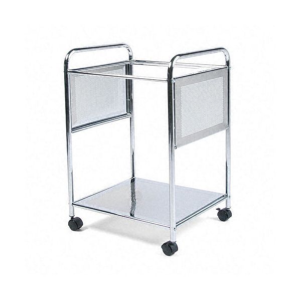 Advantus Mobile File Cart With Stationary Shelf AVT34061