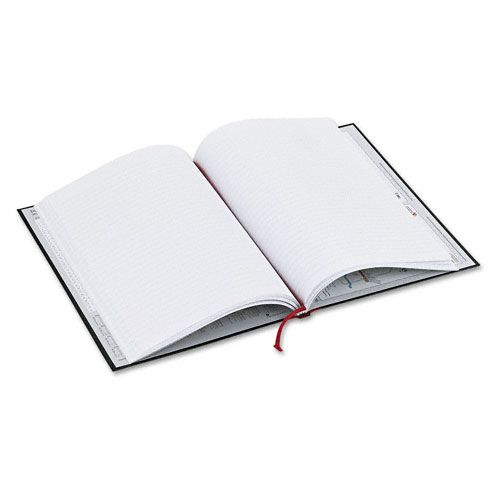 Black n Red Casebound Notebook Ruled 96 Sheets