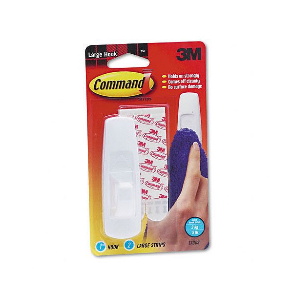 3m Removable Utility Hooks With Command Adhesive MMM17003