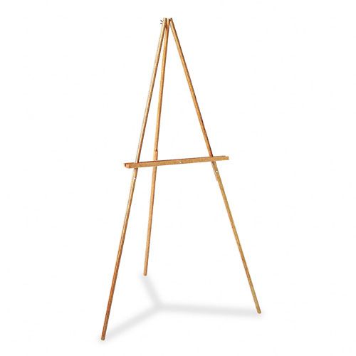 Quartet Lightweight Tripod Floor Easel Natural Oak