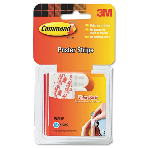 3M Command Adhesive Poster Strips