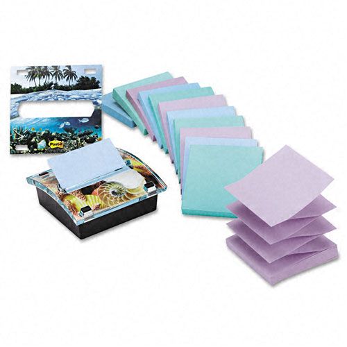 Post it Designer Series Clear Top Pop Up Note Dispenser