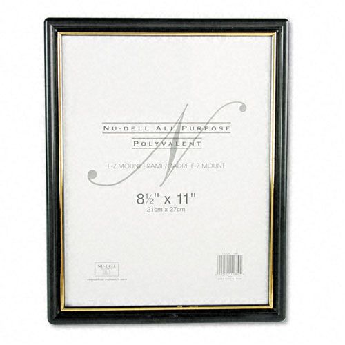 Nu-Dell EZ Mount Document Frame, 8.5x11, Black/Gold at Kmart.com