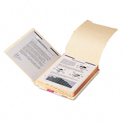 Smead Stackable Folder Dividers with Fasteners