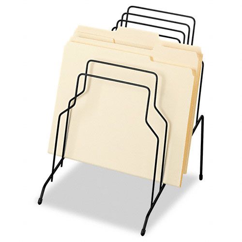 Fellowes Wire Step File Eight Sections Black