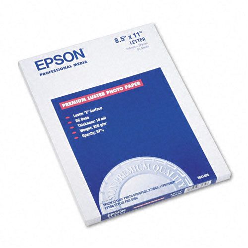 Epson Luster Ultra Premium Photo Paper 8 12x11 50Pk
