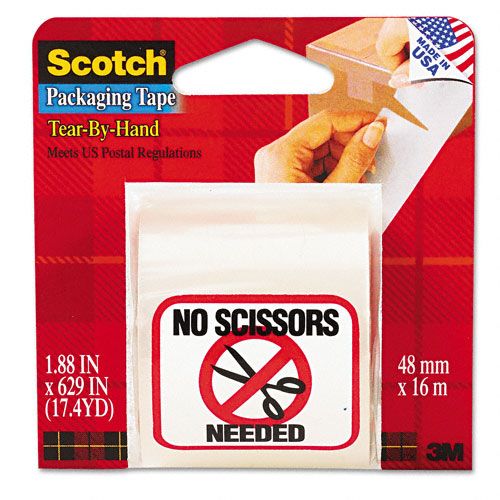 Scotch Tear By Hand Packaging Tapes