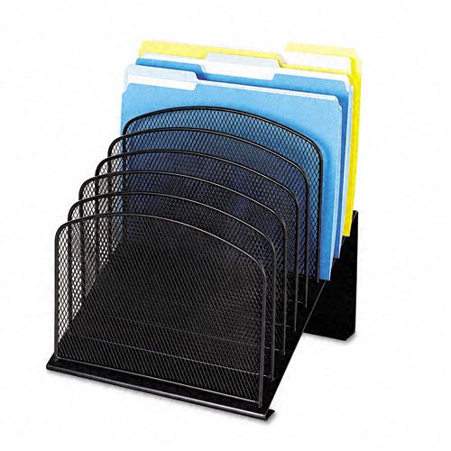 Safco Mesh Desk Organizer With Eight Tiered Sections