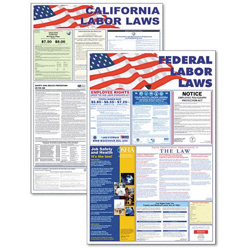 Advantus StateFederal Labor Law Poster Combo Pack
