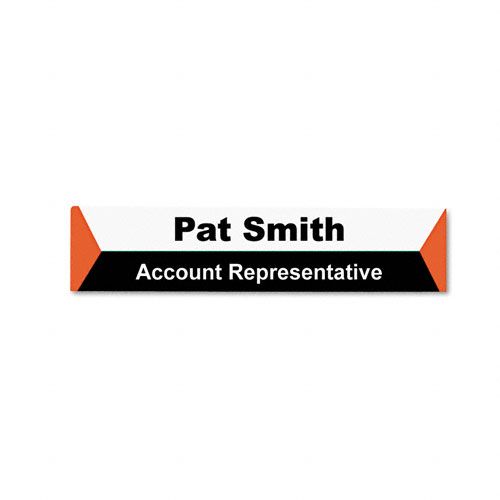 Advantus One Sided Wall Panel Sign Name Holder Acrylic