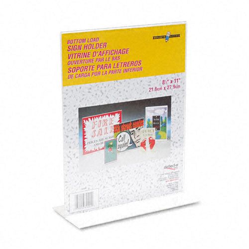 deflect o Classic Image Stand Up Double Sided Sign Holder