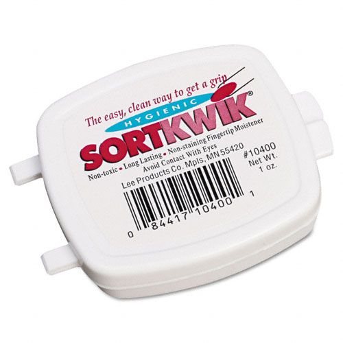 LEE Sortkwik Fingertip Moistener 1 oz Non Skid Case