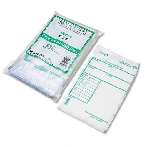 Quality Park Clear Cash Transmittal Bags