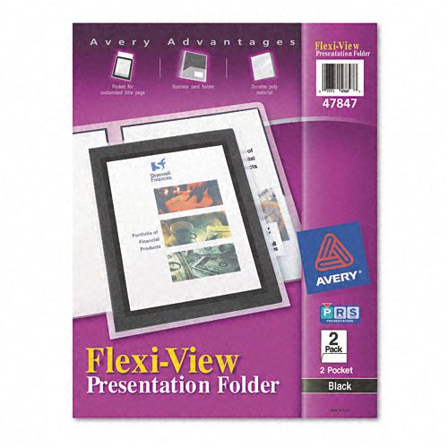 Avery Flexi View Two Pocket Folders