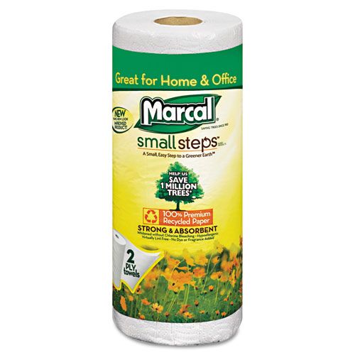 Marcal Paper Towel, 9 x 11, White, 70 Sheets/Roll 15/Ctn at Kmart.com