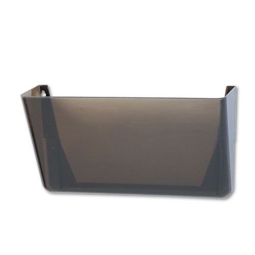 Rubbermaid Stak A File Single Wall Pocket Letter Smoke
