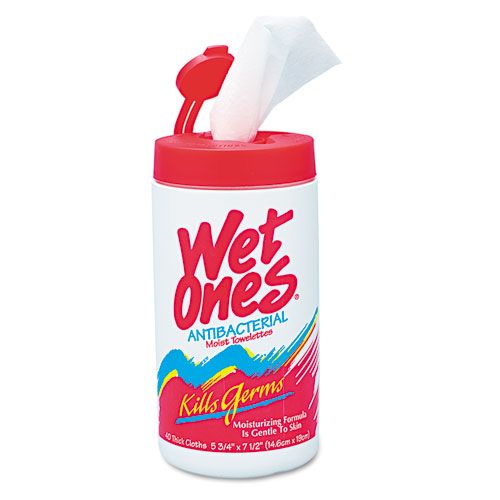 Wet Ones Antibacterial Moist Towelettes
