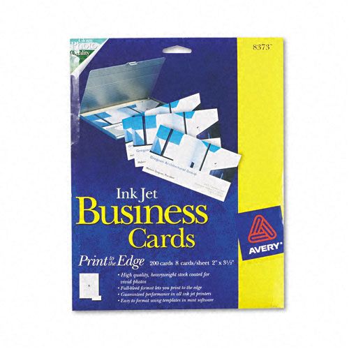 Avery Ink Jet Glossy Photo Quality Business Cards