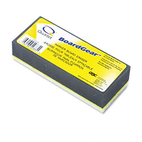 Quartet BoardGear Dry Erase Board Eraser Foam 5 x 3 x 1
