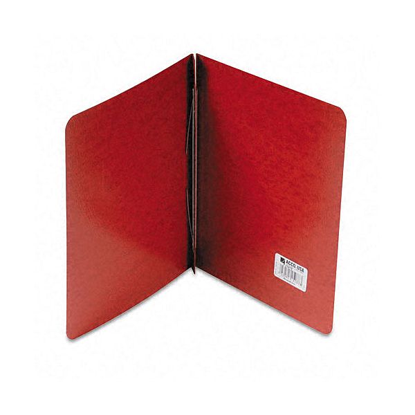 Acco Presstex 3" Red Report Cover, Prong Clip, Letter ACC25078