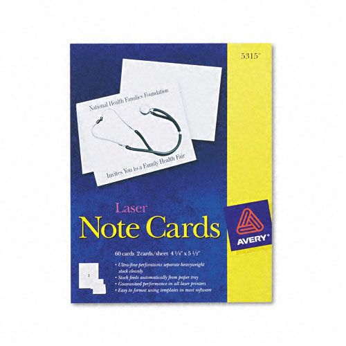 Avery Note Cards with Coordinated Envelopes