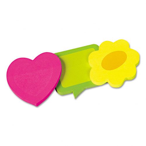 Redi Tag Two Tone Self Stick Note Combo Pack
