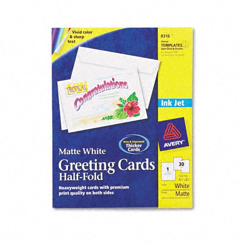 Avery Ink Jet Greeting Cards