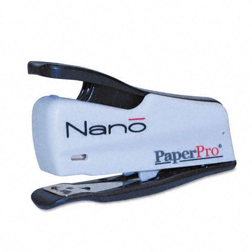 PaperPro Nano Miniature Stapler 12 Sheet Capacity Gray