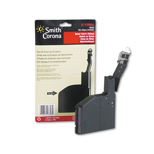 Smith Corona 17657 Typewriter Ribbon Nylon Black