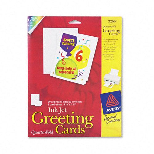 Avery Personal Creations Ink Jet Greeting Cards