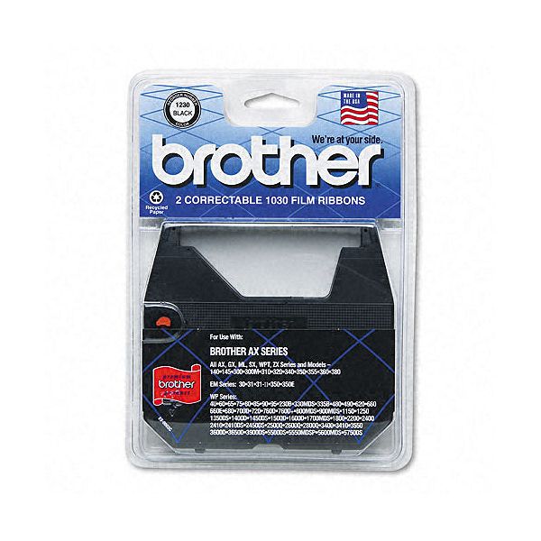 Brother 1030/1031 Typewriter Ribbon, Two/Pk