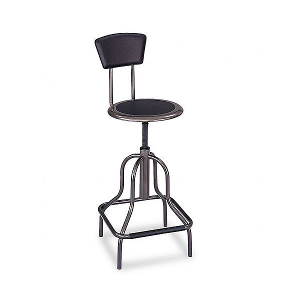Safco Diesel Industrial Stool With Back