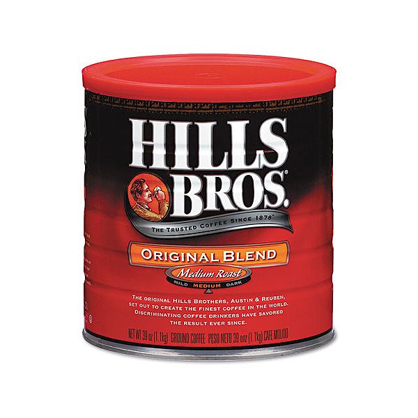 Office Snax Hills Brothers Original Coffee, 1 39-oz. Can
