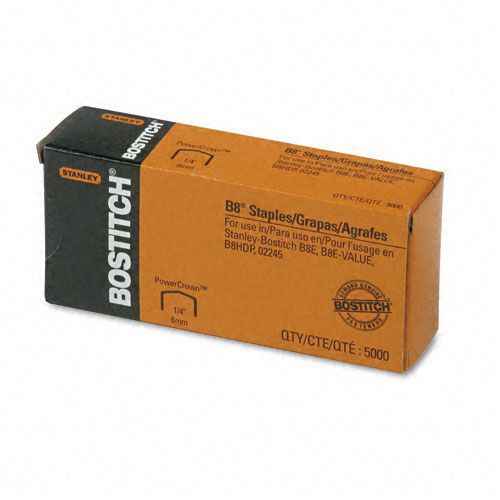 Stanley Bostitch 1434 Leg Length Full Strip B8 Staples 5000box