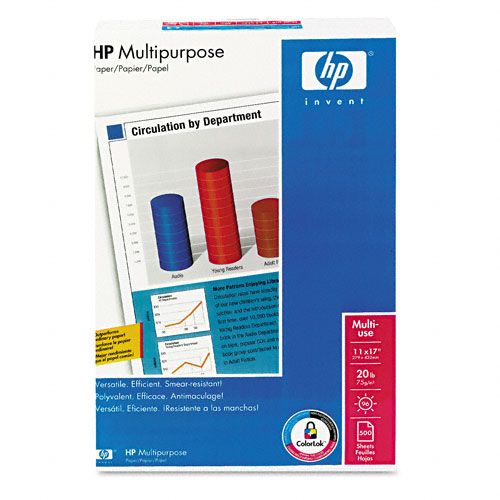 HP Printer Paper 96 Brightness 20lb 11 x 17